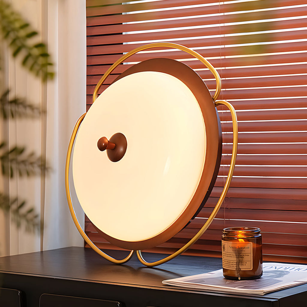 Crescent Orbit Glass Ceiling Lamp — product view 17