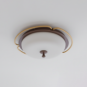 Gold & Walnut Color & White