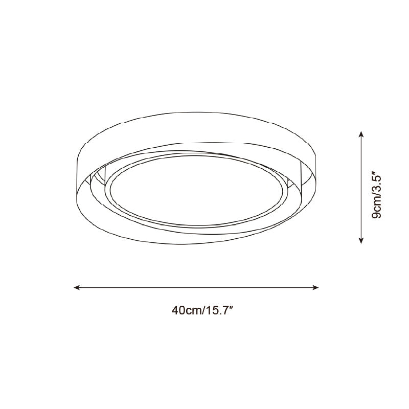 Nexus Swirl Metal Ceiling Lamp — product view 5