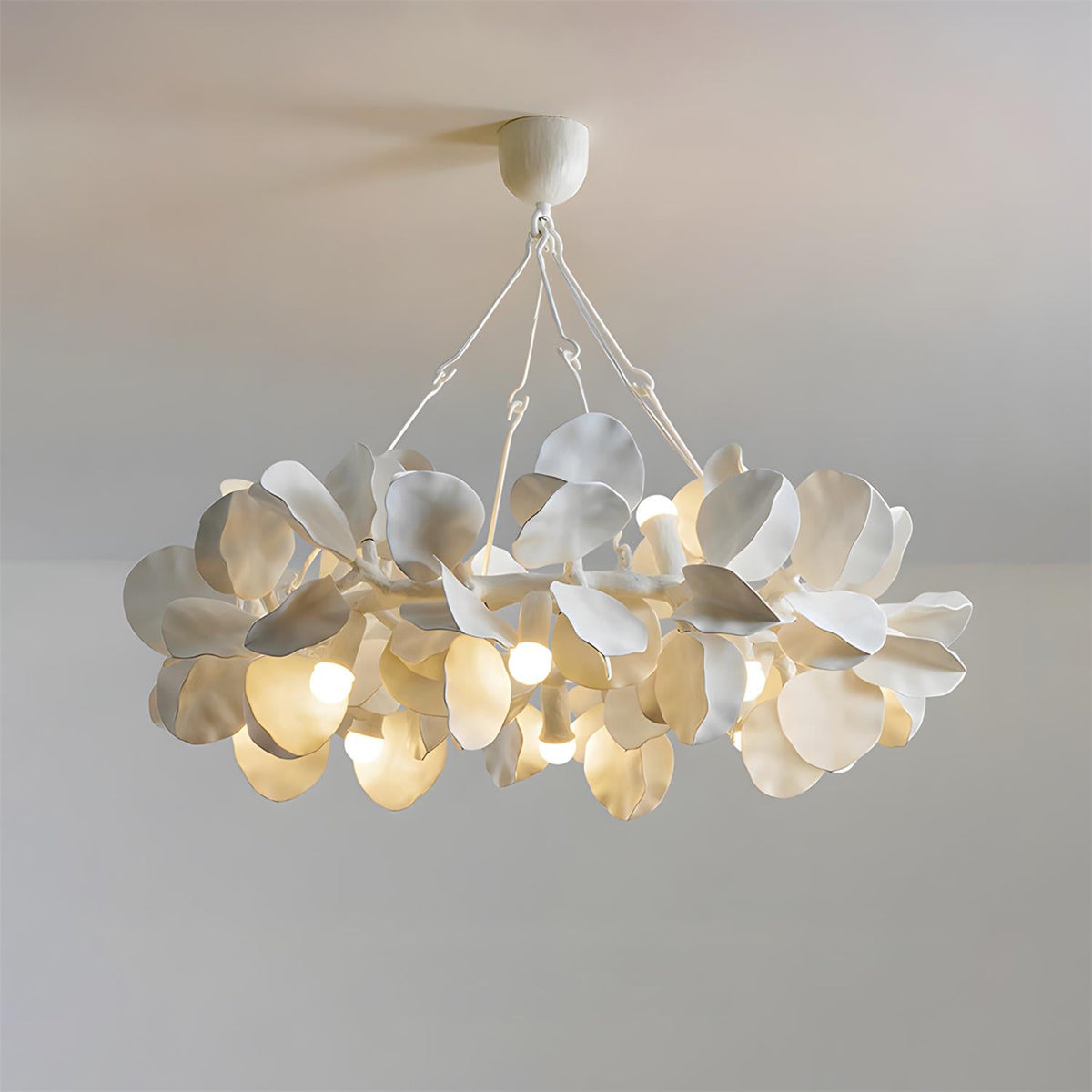 Magnolia Crown Metal Chandelier — product view 14