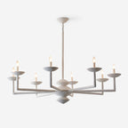 Gilded Vine Metal Chandelier — product view 1