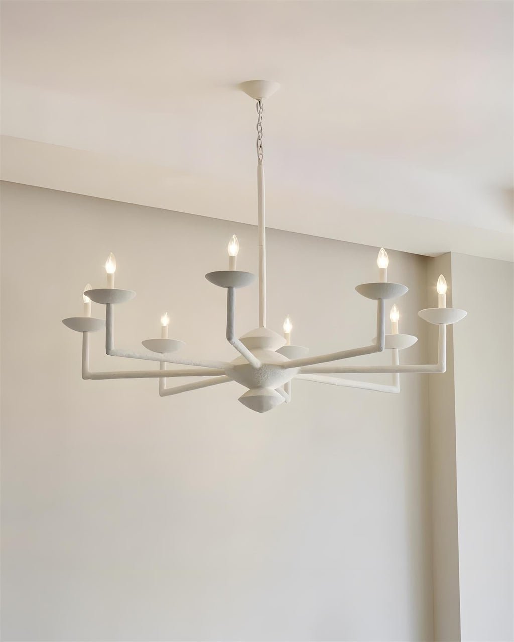 Gilded Vine Metal Chandelier — product view 4