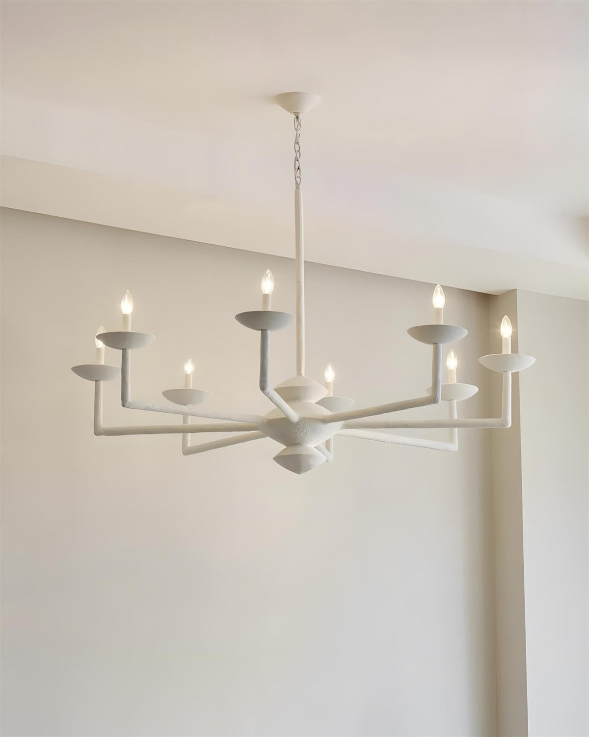 Gilded Vine Metal Chandelier — product view 4