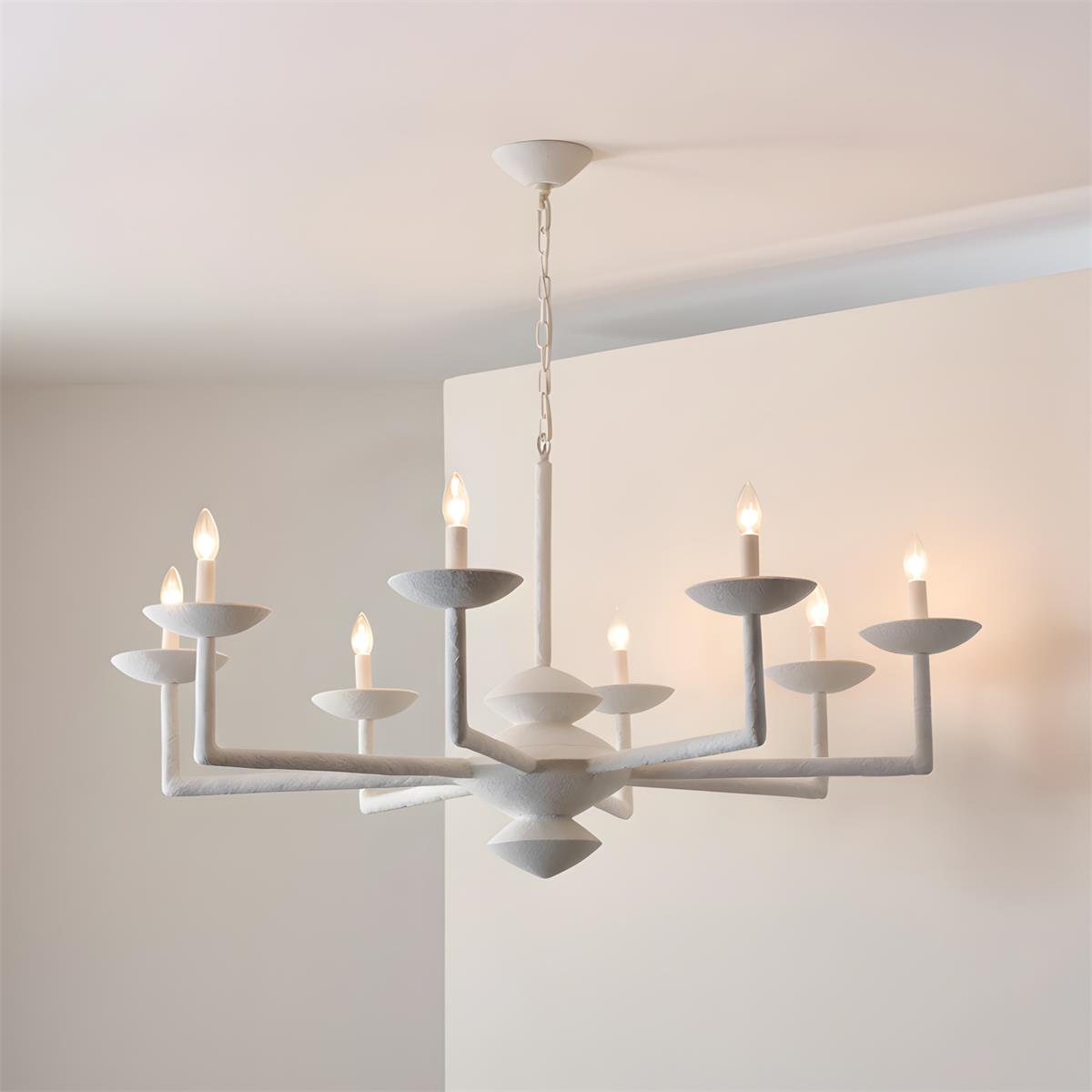 Gilded Vine Metal Chandelier — product view 10