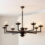 Gilded Vine Metal Chandelier — product view 13