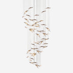 Celestial Cascade Glass Chandelier — product view 1