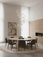 Celestial Cascade Glass Chandelier — product view 12