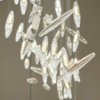 Celestial Cascade Glass Chandelier — product view 13