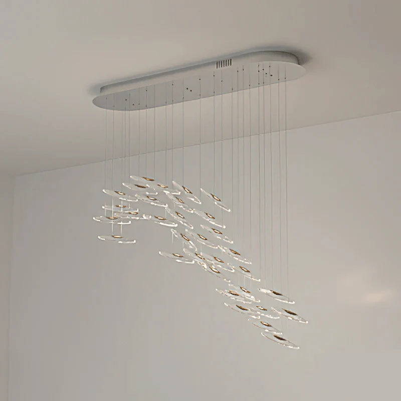 Celestial Cascade Glass Chandelier — product view 22
