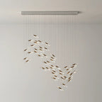 Celestial Cascade Glass Chandelier — product view 23