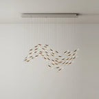 Celestial Cascade Glass Chandelier — product view 24
