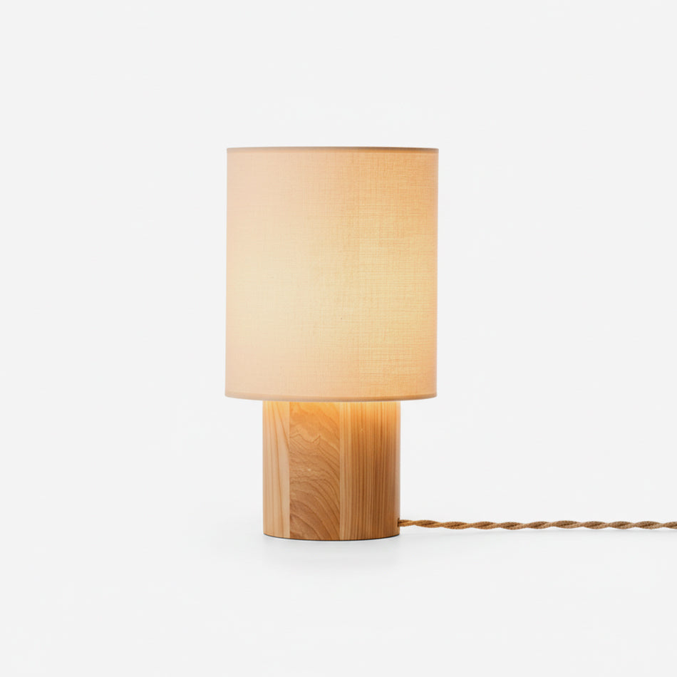 Kindle Oak Wood Table Lamp — product view 1
