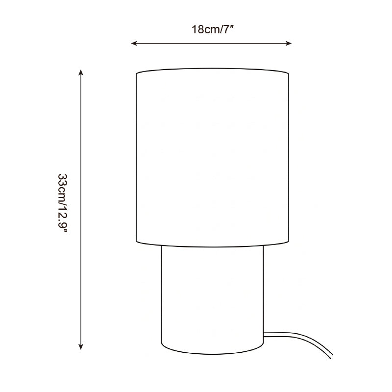 Kindle Oak Wood Table Lamp — product view 5