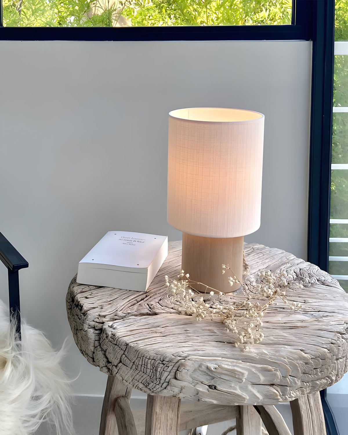 Kindle Oak Wood Table Lamp — product view 9