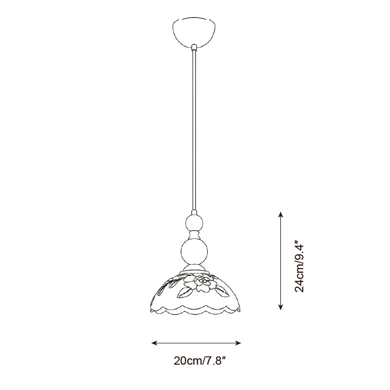 Soliloquy Glass Pendant Lamp — product view 5
