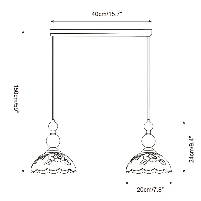 Soliloquy Glass Pendant Lamp — product view 6