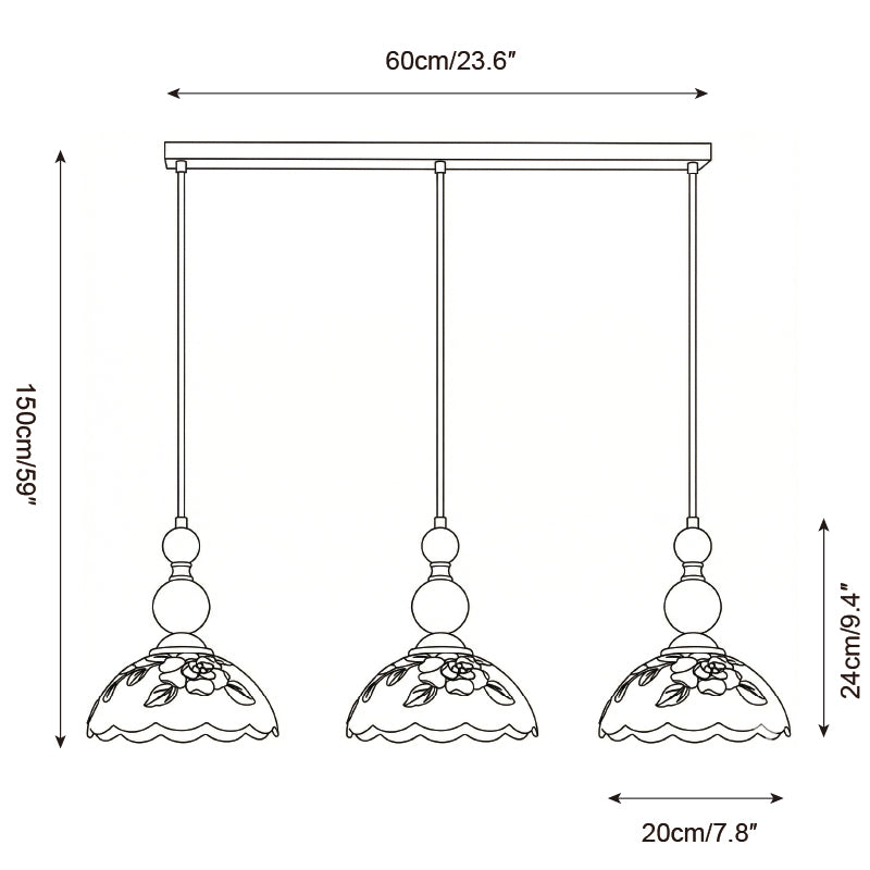 Soliloquy Glass Pendant Lamp — product view 7