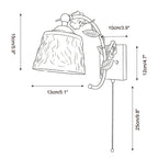 Roseraie Verse Glass Wall Lamp — product view 6