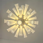 Solaria Bloom Glass Chandelier — product view 8