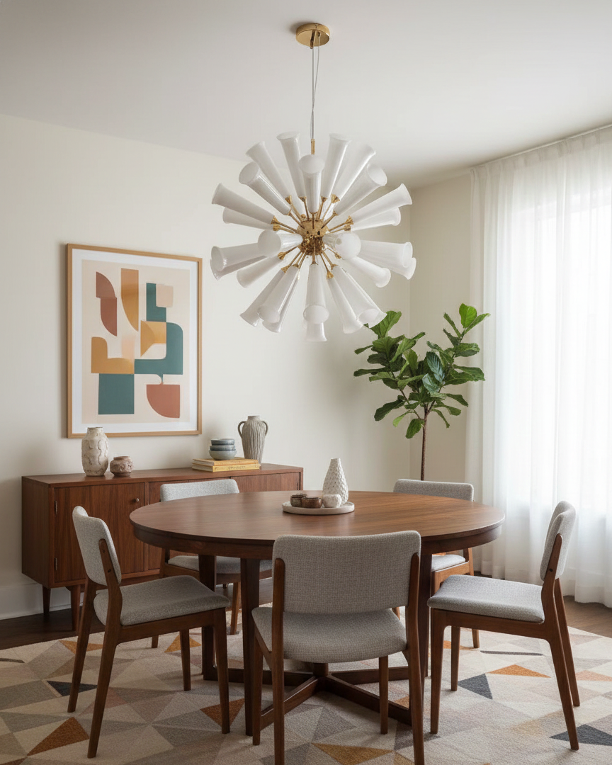 Solaria Bloom Glass Chandelier — product view 9