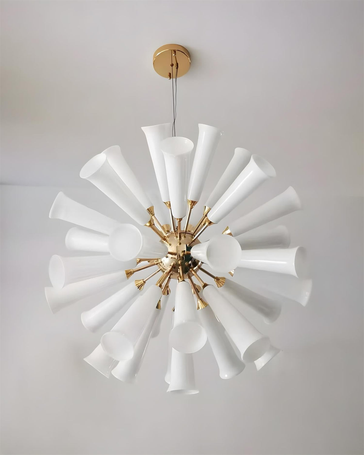 Solaria Bloom Glass Chandelier — product view 10