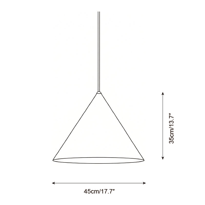 Kona Cone Metal Pendant Lamp — product detail 13