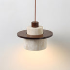 Cantera Travertine Pendant Lamp — product view 2