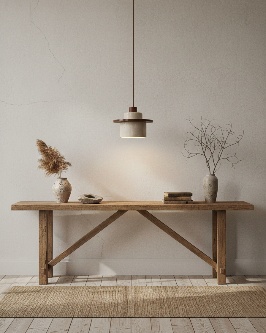 Cantera Travertine Pendant Lamp — product view 11