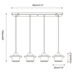 Cantera Travertine Pendant Lamp — product detail 24