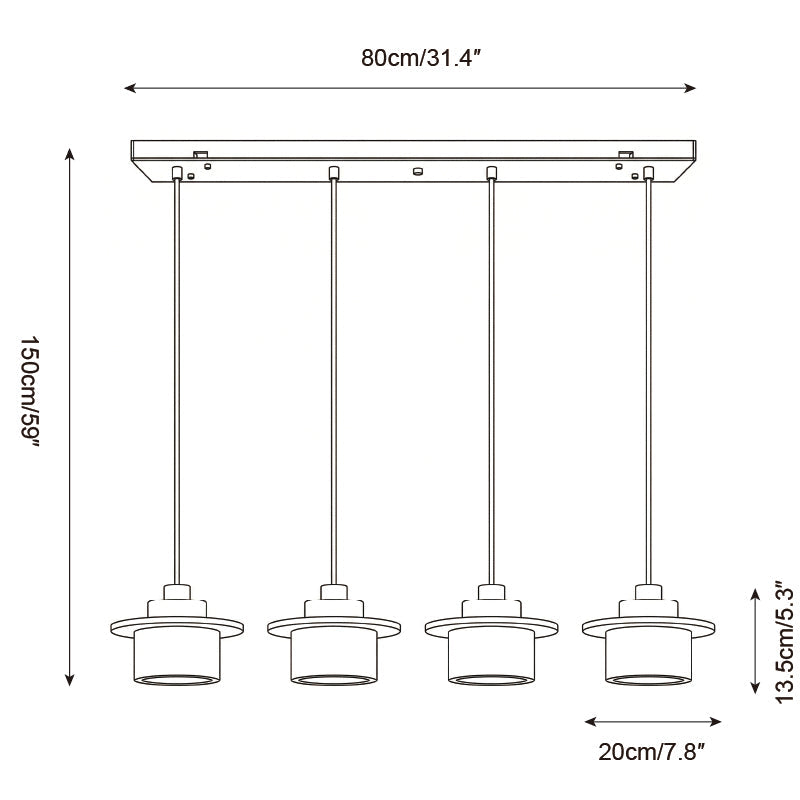 Cantera Travertine Pendant Lamp — product detail 24