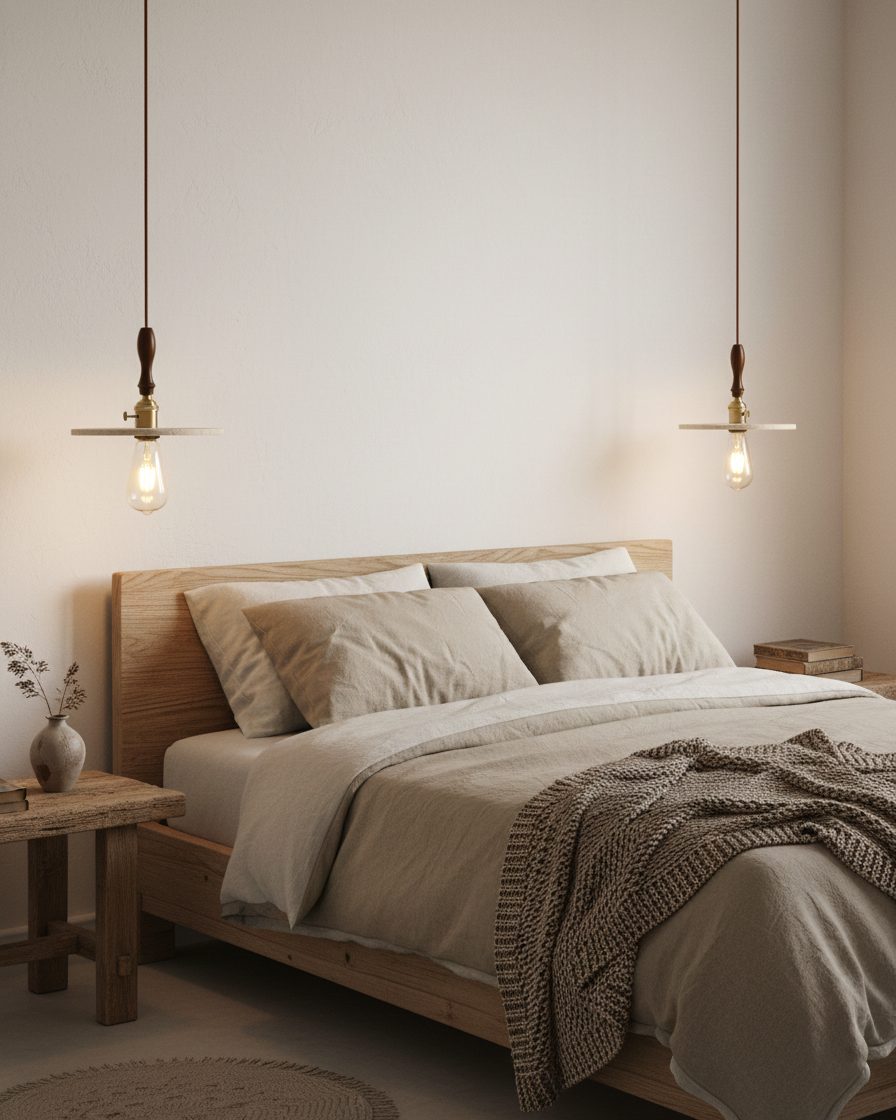 Cask Travertine Pendant Lamp — product view 9