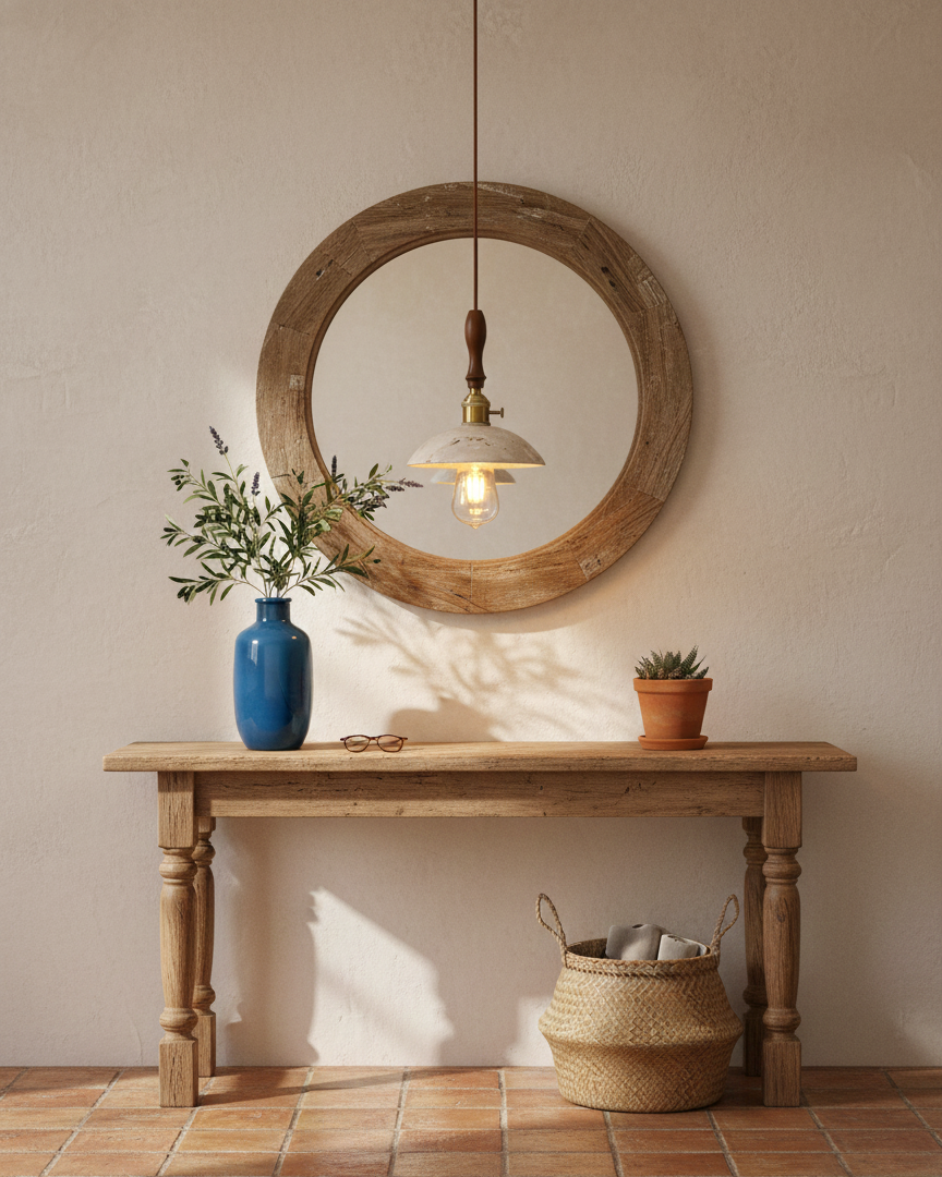 Cask Travertine Pendant Lamp — product view 11