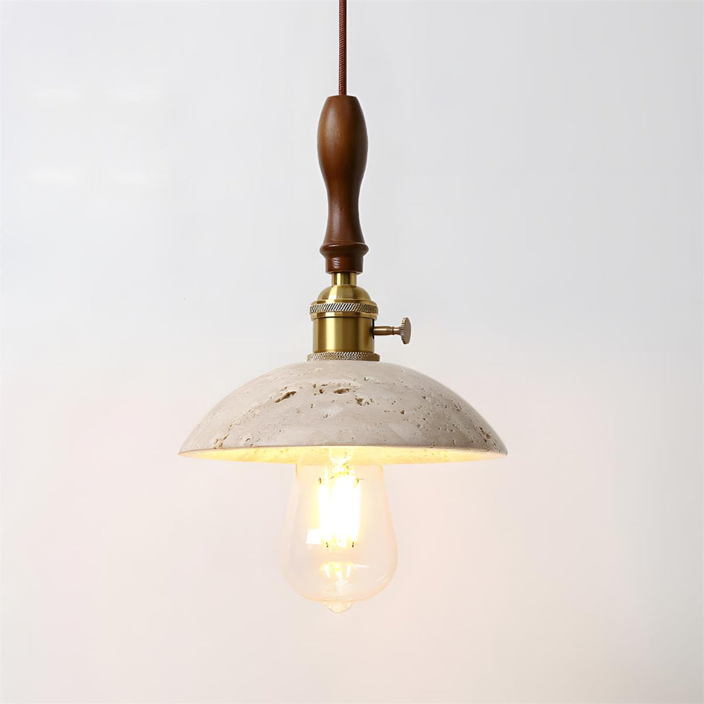 Cask Travertine Pendant Lamp — product view 15