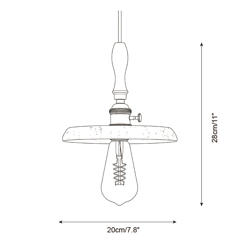 Cask Travertine Pendant Lamp — product detail 22