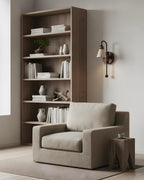 Beacon Travertine Wall Lamp — product view 6