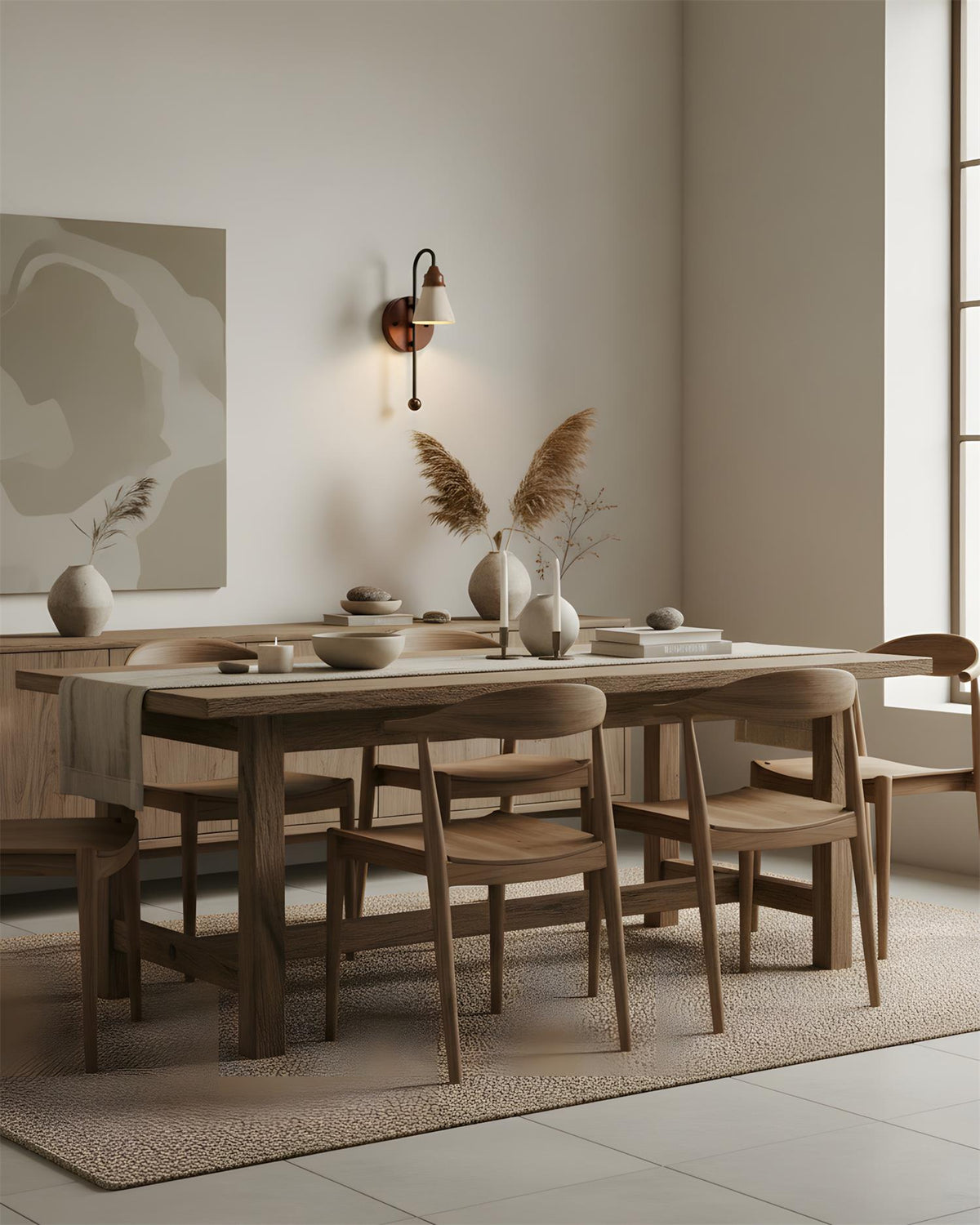 Beacon Travertine Wall Lamp — product view 7