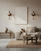 Beacon Travertine Wall Lamp — product view 10
