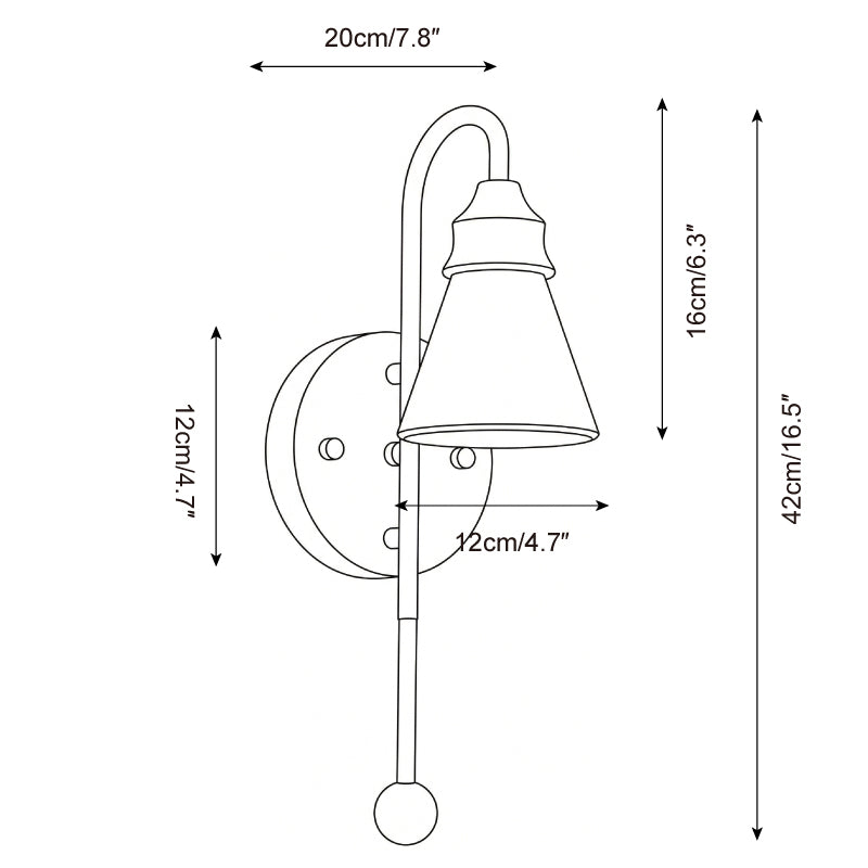 Beacon Travertine Wall Lamp — product detail 19