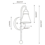 Beacon Travertine Wall Lamp — product detail 19