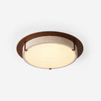Cantera Ring Travertine Ceiling Lamp — product view 1