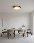 Cantera Ring Travertine Ceiling Lamp — product view 4