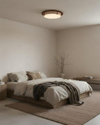 Cantera Ring Travertine Ceiling Lamp — product view 5