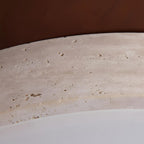 Cantera Ring Travertine Ceiling Lamp — product view 12