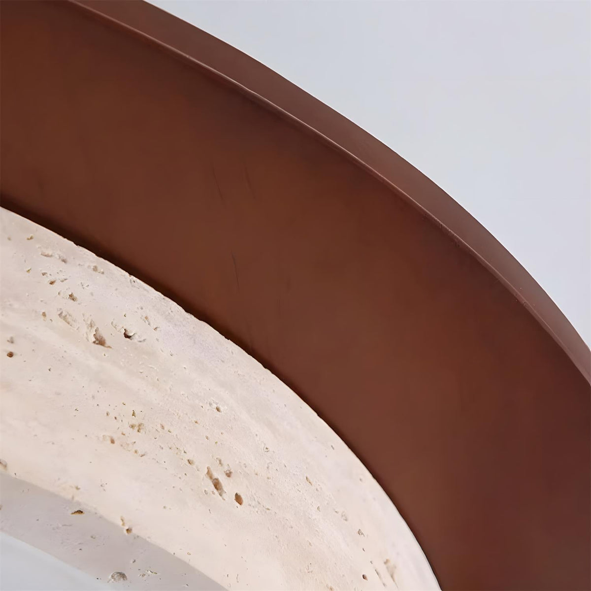 Cantera Ring Travertine Ceiling Lamp — product view 13