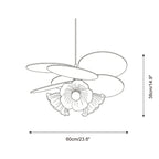 Magnolia Crown Metal Pendant Lamp — product detail 15
