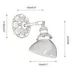 Nacre Petal Glass Wall Lamp — product view 6