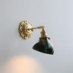 Nacre Petal Glass Wall Lamp — product view 8