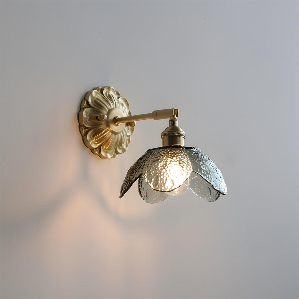 Nacre Petal Glass Wall Lamp — product view 9