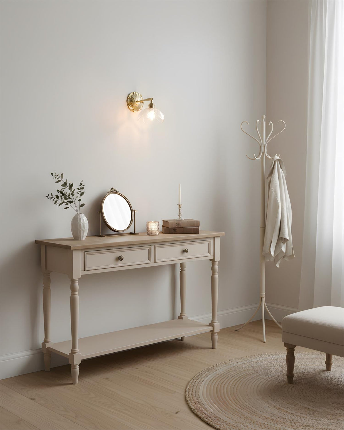 Nacre Petal Glass Wall Lamp — product view 10