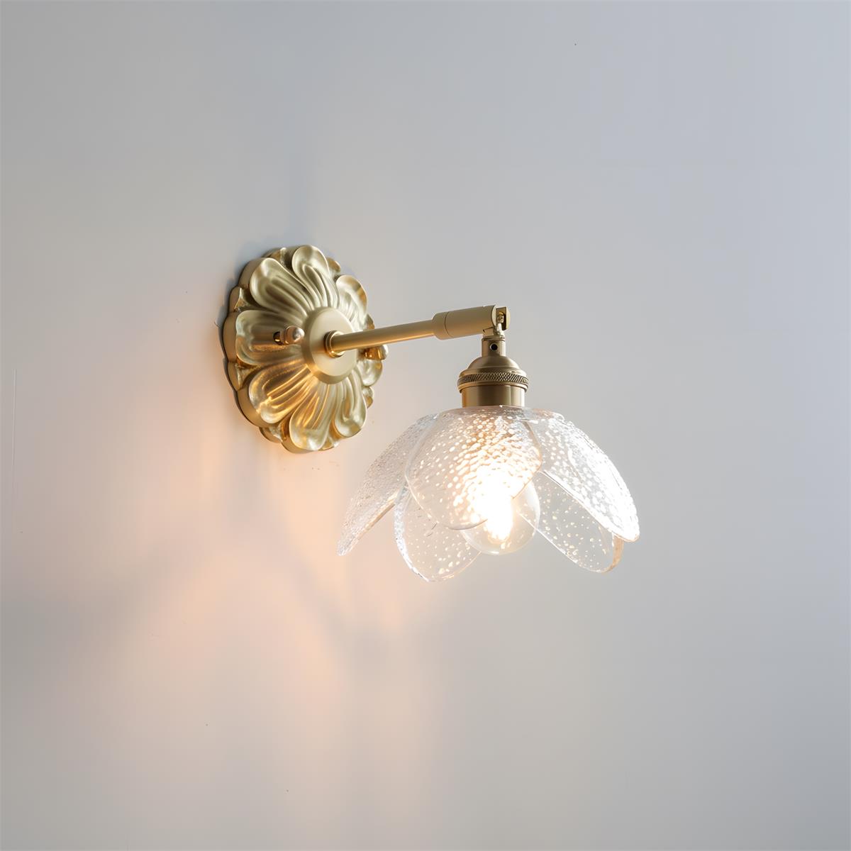 Nacre Petal Glass Wall Lamp — product view 11
